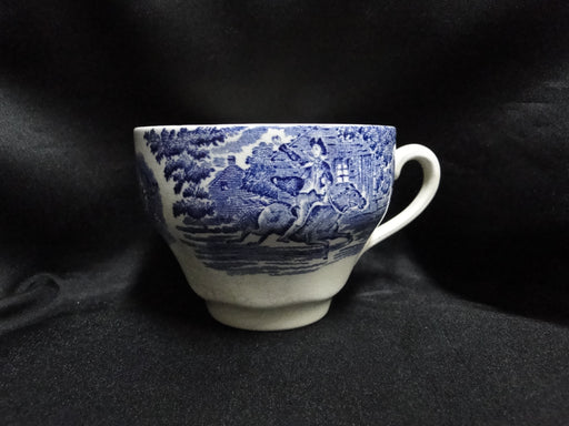 Staffordshire Liberty Blue, Blue & White Scene: 2 5/8" Cup Only, Discoloration