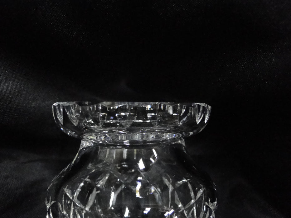 Waterford Crystal, Cross Hatch Cuts: Honey / Jam / Jelly Jar & Lid, 3 3/4"