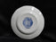 Staffordshire Liberty Blue, Blue & White Scene: Salad Plate (s),7", Crazing