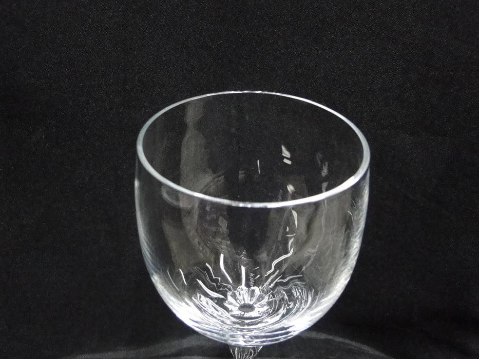 Lenox Aria Crystal, Twisted Stem: Water or Wine Goblet, 8 1/2" Tall, As Is