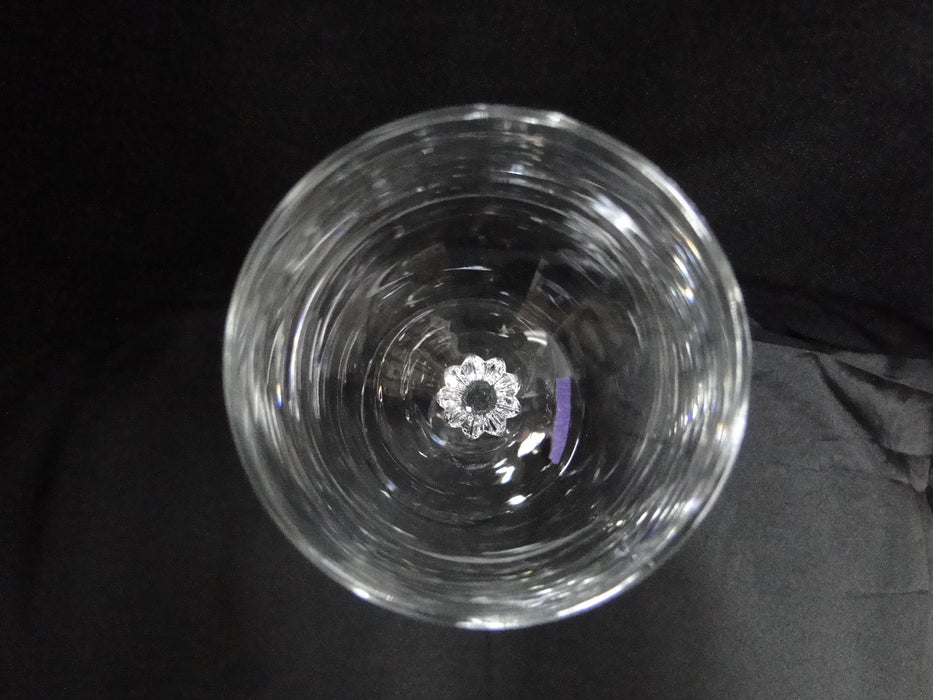 Lenox Aria Crystal, Twisted Stem: Water or Wine Goblet, 8 1/2" Tall, As Is