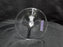 Lenox Aria Crystal, Twisted Stem: Water or Wine Goblet, 8 1/2" Tall, As Is
