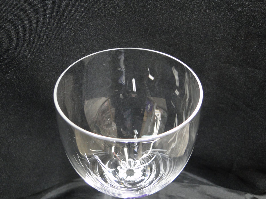 Lenox Aria Crystal, Twisted Stem: Water or Wine Goblet, 8 1/2" Tall, Bubble