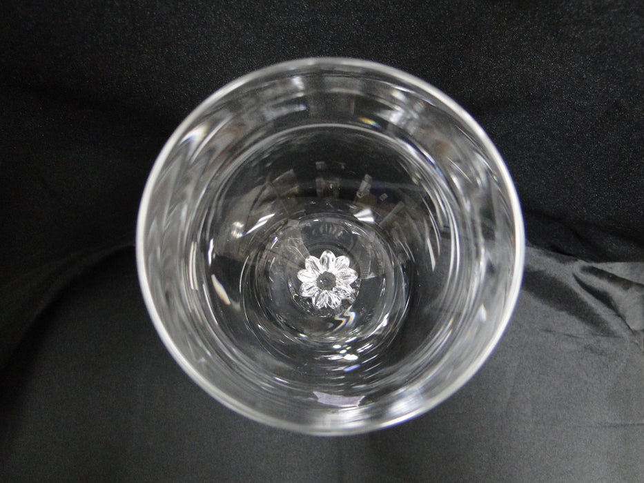 Lenox Aria Crystal, Twisted Stem: Water or Wine Goblet, 8 1/2" Tall, Bubble