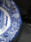 Staffordshire Liberty Blue, Blue & White Scene: Oval Serving Bowl, 9"