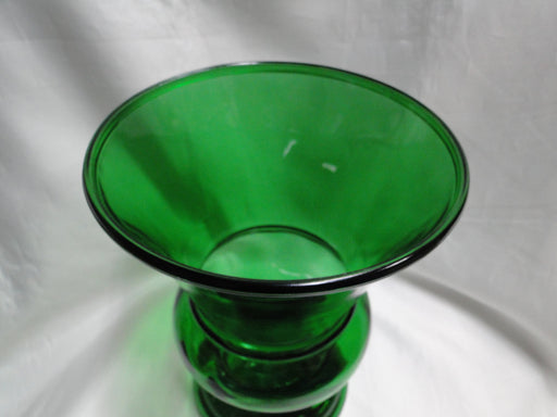 All Green: Flower Vase, 10" Tall x 7 3/8" Top Diameter -- MG#260