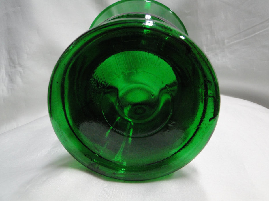 All Green: Flower Vase, 10" Tall x 7 3/8" Top Diameter -- MG#260