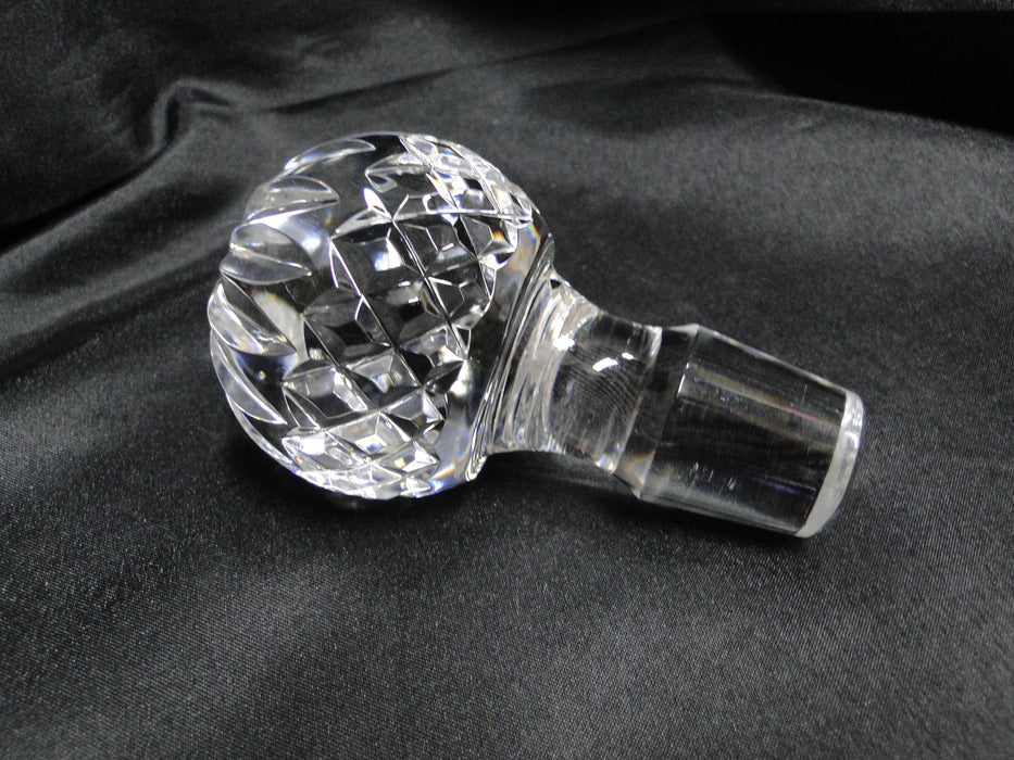Waterford Crystal Lismore: Roly Poly Decanter & Stopper, 10 1/4" Tall