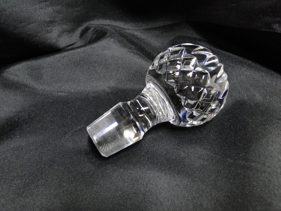 Waterford Crystal Lismore: Roly Poly Decanter & Stopper, 10 1/4" Tall