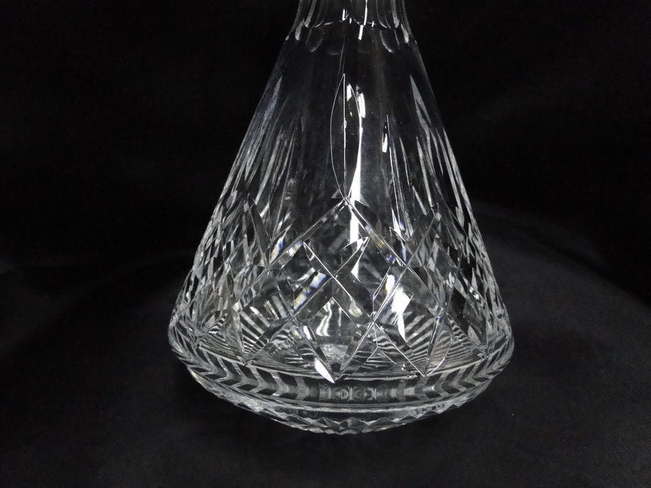 Waterford Crystal Lismore: Roly Poly Decanter & Stopper, 10 1/4" Tall