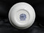 Staffordshire Liberty Blue, Blue & White Scene: Fruit Bowl, 5" x 1 1/4", Crazing