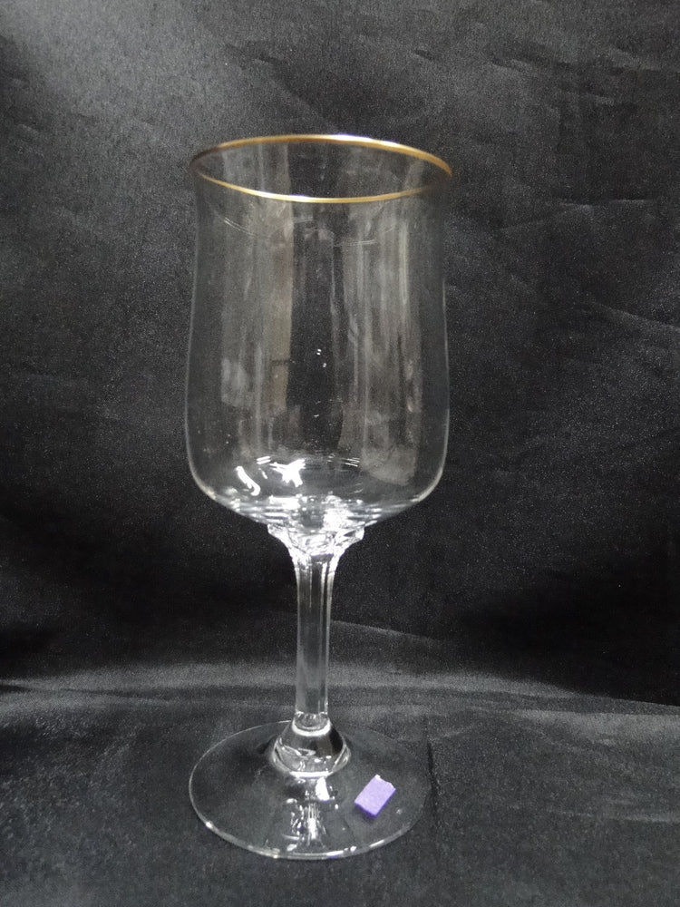 Lenox Intrigue Crystal, Gold Trim: Wine Glass, 6 3/8", Reduced Price