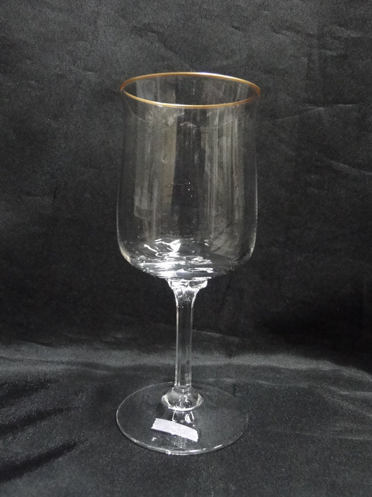 Lenox Intrigue Crystal, Gold Trim: Wine Glass, 6 3/8", Reduced Price