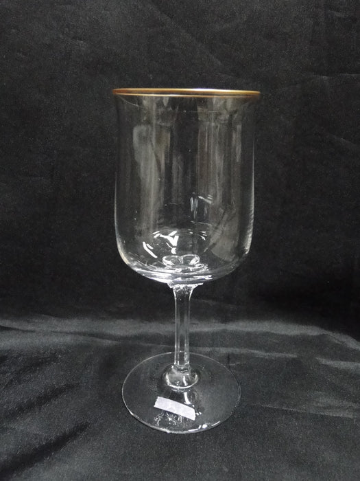 Lenox Intrigue Crystal, Gold Trim: Wine Glass, 6 3/8", Reduced Price