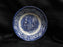 Staffordshire Liberty Blue, Blue & White Scene: Fruit Bowl, 5" x 1 1/4" Discolor
