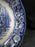 Staffordshire Liberty Blue, Blue & White Scene: Fruit Bowl, 5" x 1 1/4" Discolor