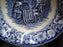 Staffordshire Liberty Blue, Blue & White Scene: Fruit Bowl, 5" x 1 1/4" Discolor