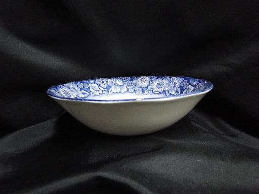 Staffordshire Liberty Blue, Blue & White Scene: Cereal Bowl (s), 6 3/8", As Is