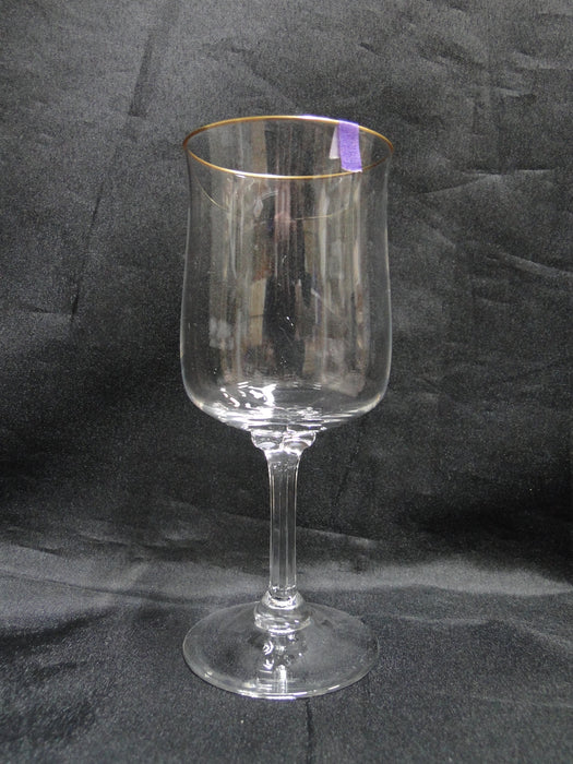 Lenox Intrigue Crystal, Gold Trim: Wine Glass, 6 3/8", Reduced Price