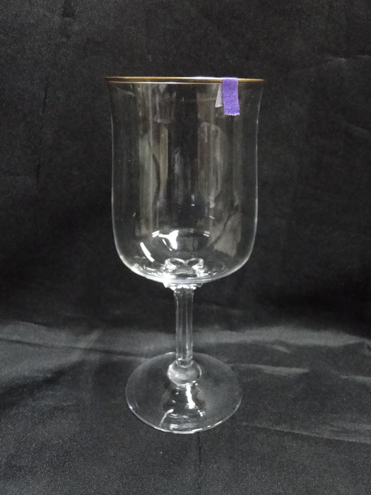 Lenox Intrigue Crystal, Gold Trim: Wine Glass, 6 3/8", Reduced Price