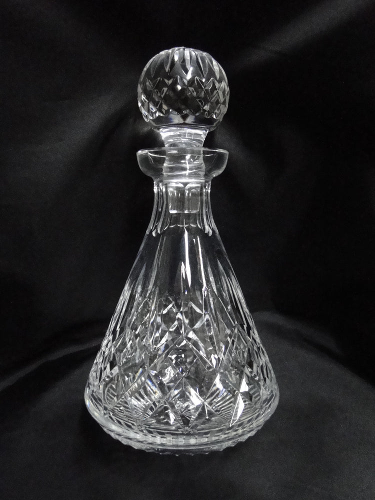 Waterford Crystal Lismore: Roly Poly Decanter & Stopper, 10 1/4" Tall