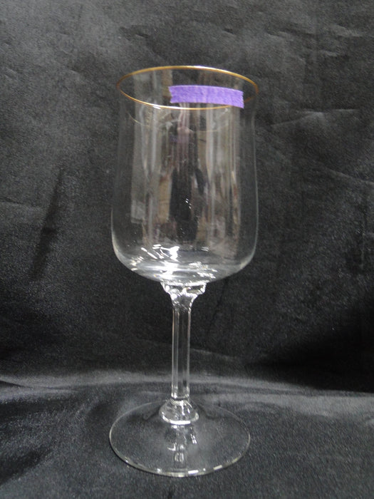 Lenox Intrigue Crystal, Gold Trim: Wine Glass, 6 3/8", Reduced Price