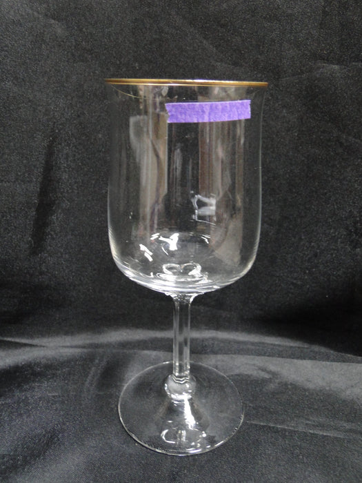Lenox Intrigue Crystal, Gold Trim: Wine Glass, 6 3/8", Reduced Price