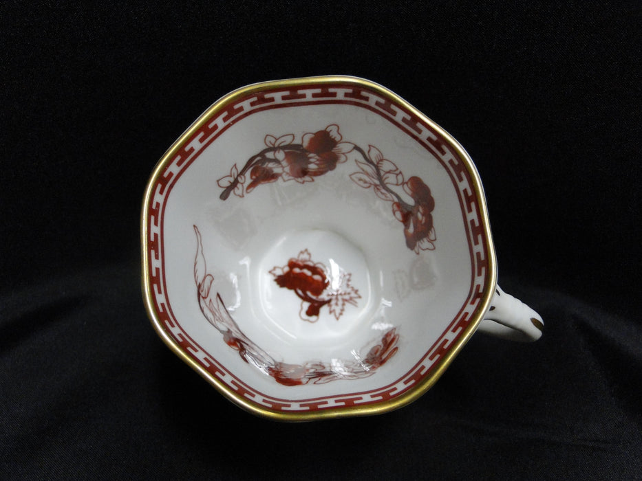 Coalport Indian Tree Coral: Cup & Saucer Set, 3" Tall