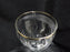 Lenox Kelly Crystal, Swirl Cuts,Gold Trim: Wine Glass, 7 7/8" Tall