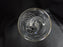 Lenox Kelly Crystal, Swirl Cuts,Gold Trim: Wine Glass, 7 7/8" Tall