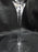 Lenox Kelly Crystal, Swirl Cuts,Gold Trim: Wine Glass, 7 7/8" Tall