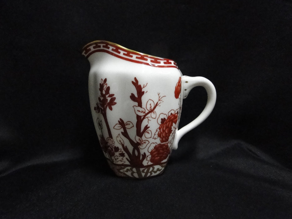 Coalport Indian Tree Coral: Creamer / Cream Pitcher, 3 3/4" Tall