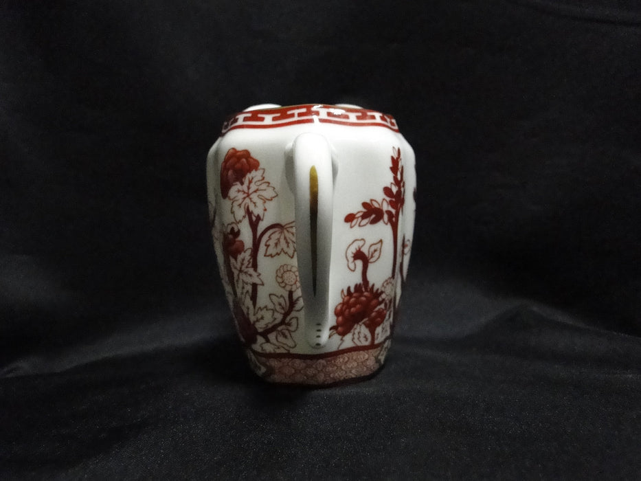 Coalport Indian Tree Coral: Creamer / Cream Pitcher, 3 3/4" Tall