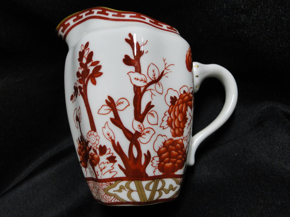 Coalport Indian Tree Coral: Creamer / Cream Pitcher, 3 3/4" Tall