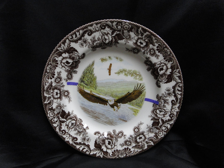 Spode Woodland Birds of Prey Spring Bald Eagle: Dinner Plate (s), 10 1/2", Flaw