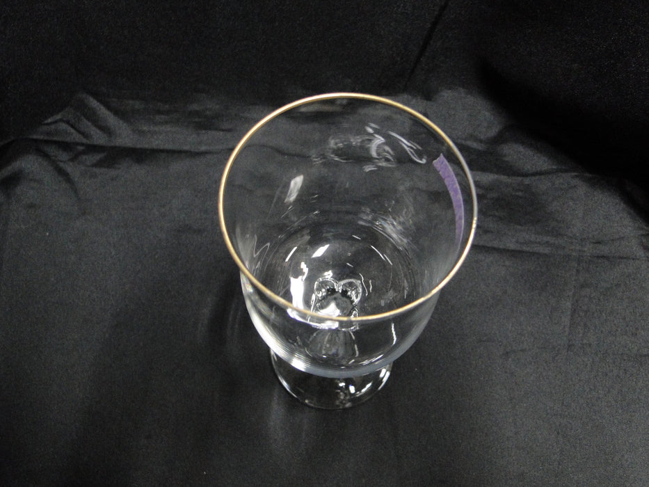 Lenox Intrigue Crystal, Gold Trim: Wine Glass, 6 3/8", Reduced Price