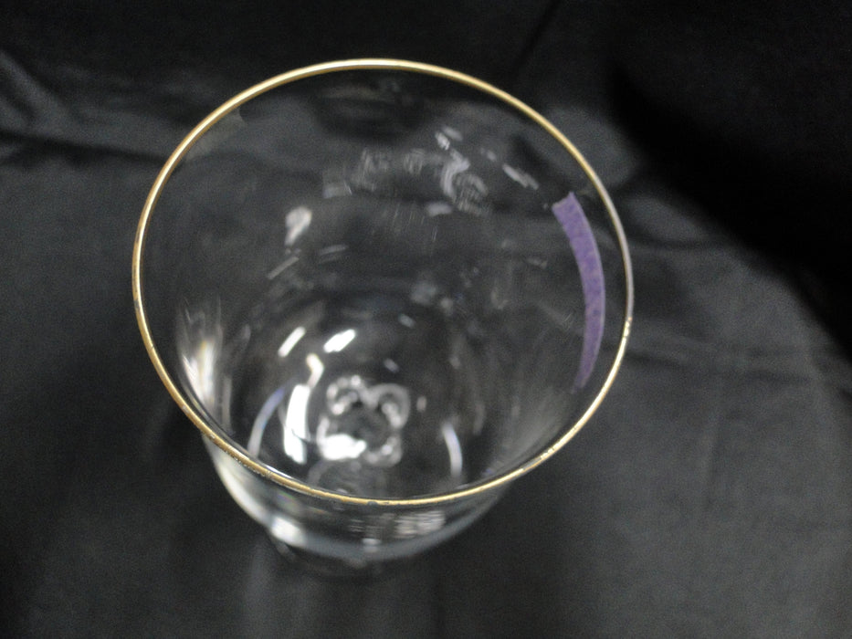 Lenox Intrigue Crystal, Gold Trim: Wine Glass, 6 3/8", Reduced Price