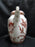 Coalport Indian Tree Coral: Coffee Pot & Lid, 8 3/4", Cracked Handle of Lid, As Is