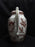 Coalport Indian Tree Coral: Coffee Pot & Lid, 8 3/4", Cracked Handle of Lid, As Is