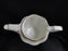 Coalport Indian Tree Coral: Coffee Pot & Lid, 8 3/4", Cracked Handle of Lid, As Is