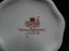 Coalport Indian Tree Coral: Coffee Pot & Lid, 8 3/4", Cracked Handle of Lid, As Is