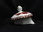 Coalport Indian Tree Coral: Coffee Pot & Lid, 8 3/4", Cracked Handle of Lid, As Is