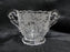 Cambridge Wildflower Clear: Open Sugar Bowl, 3" Tall