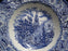 Staffordshire Liberty Blue, Blue & White Scene: Rim Soup Bowl (s), 8 5/8"