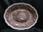 Mason's Vista Pink, Transferware: Oval Platter, 11 1/4", Gadroon