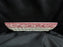 Mason's Vista Pink, Transferware: Rectangular Relish, 8 5/8", Crazing