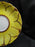 Japan Yellow w/ Flower Outline: Demitasse Cup & Saucer Set, 1 1/2" Tall