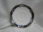 Noritake Sandhurst, 9742, Florals on Blue Band: Cup & Saucer Set (s), 3 1/8"