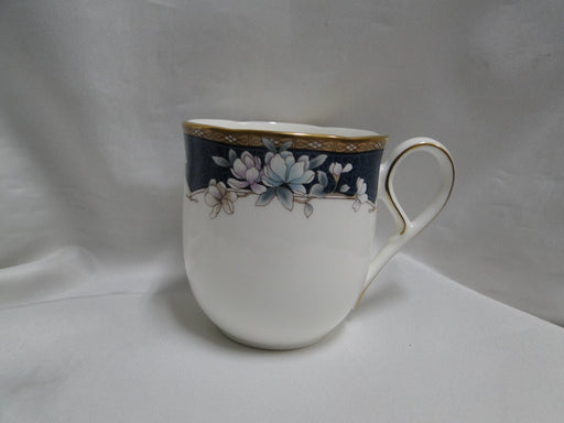 Noritake Sandhurst, 9742, Florals on Blue Band: 3 1/8" Cup (s) Only