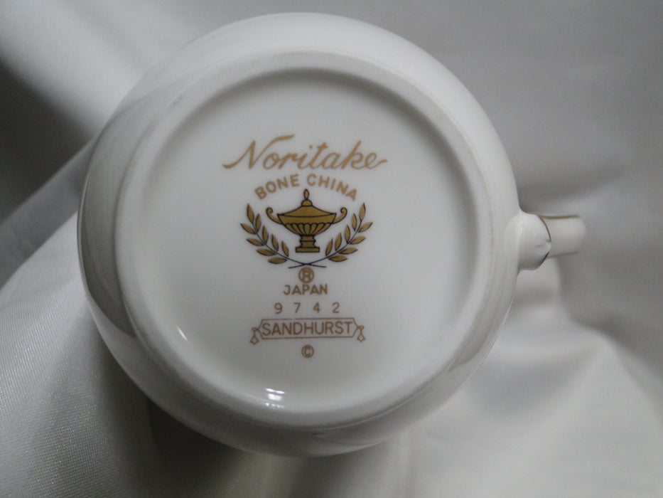 Noritake Sandhurst, 9742, Florals on Blue Band: 3 1/8" Cup (s) Only